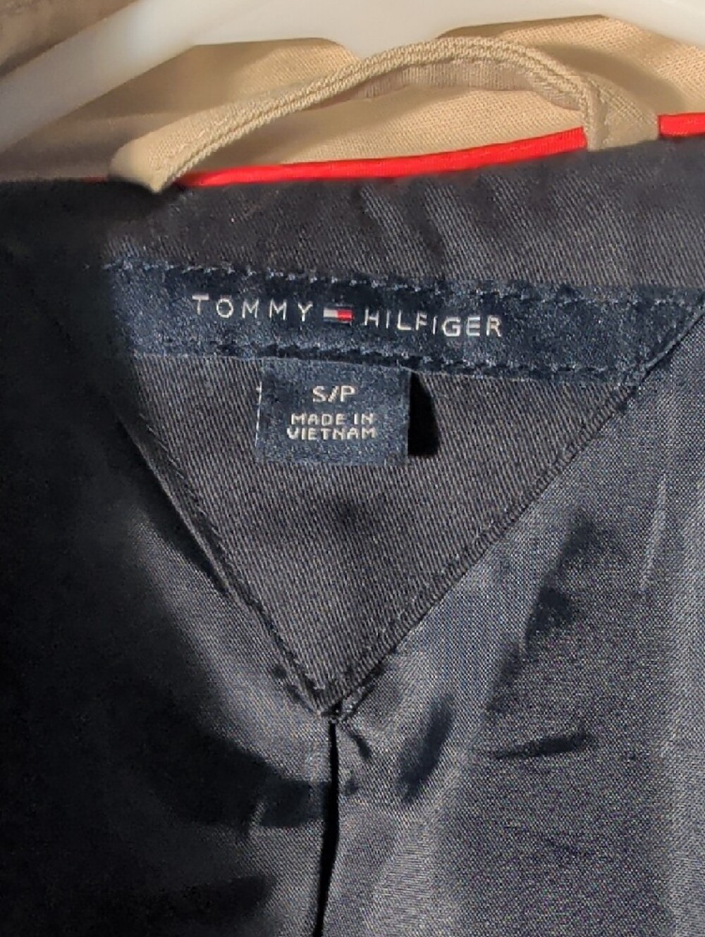 Tommy Hilfiger Tan Double-Breasted Trench Coat with Belt - Picture 2 of 8